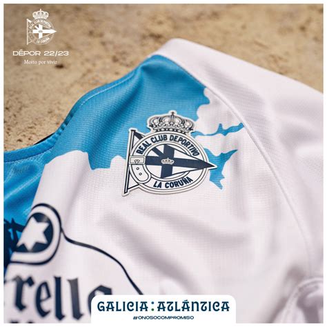 Deportivo La Coruña 2022 23 Kappa Third Kit Football Shirt Culture