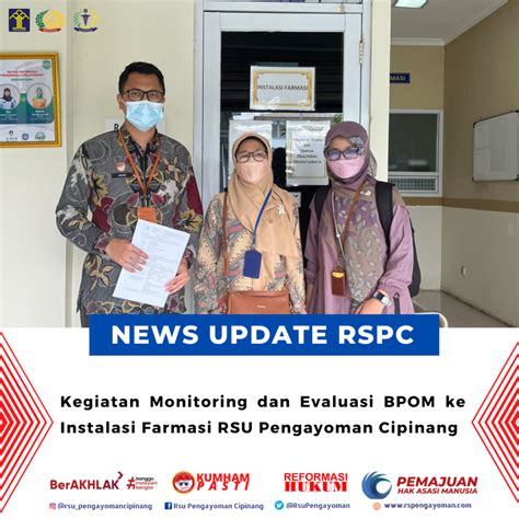 MONITORING DAN EVALUASI BPOM KE INSTALASI FARMASI RSU PENGAYOMAN