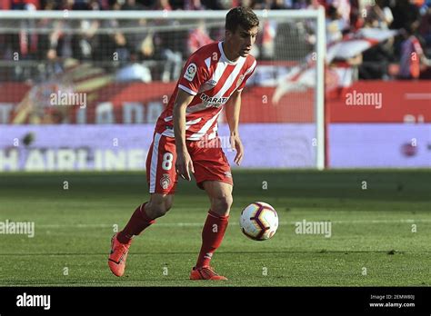 Pere Pons Of Girona Fc During The Match Between Girona Fc Vs Villarreal