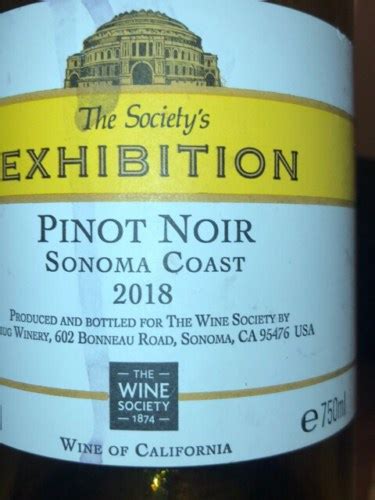 The Wine Society The Society S Exhibition Pinot Noir Vivino Us