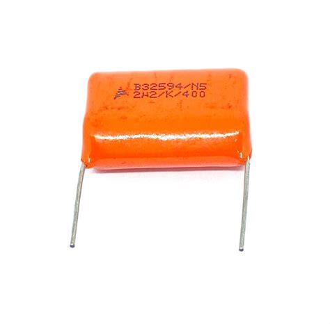 KIT 10 PEÇAS CAPACITOR POLIESTER 2M2 400V B32594 27 5MM EPCOS 2 2UF