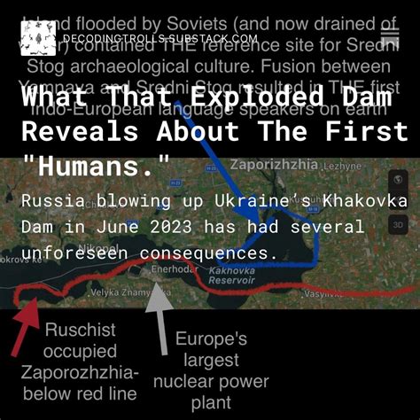 Decodïngtrolls On Twitter ⚡️russia Blowing Up Ukraines Khakovka Dam