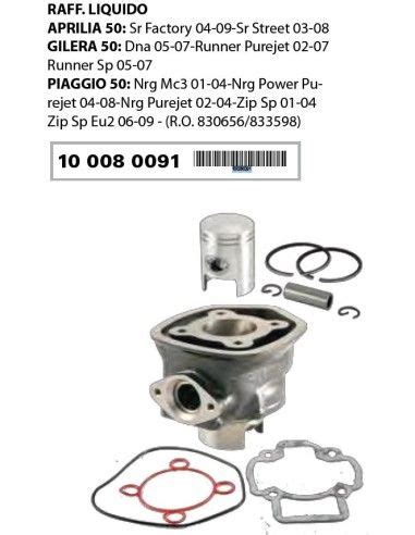 CILINDRO CILINDRO Y PISTON PIAGGIO APRILIA GILERA H2O LA MEJOR OFERTA