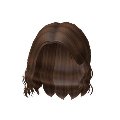 Wavy Y K Summer Bob Hair In Brown Roblox Item Rolimon S