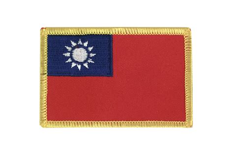 Taiwan Flag Patch Maxflags Royal Flags