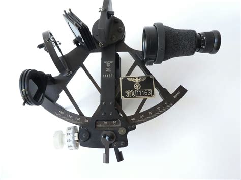 Kriegsmarine Sextant By Plath Hamburg 194345 Gjalt Kemp Nautical Antiques