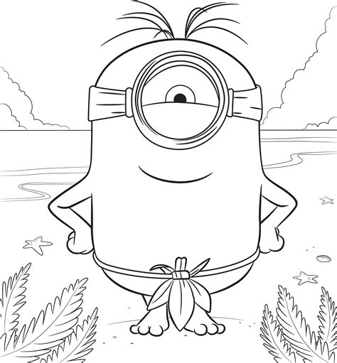 Minions Cosplay Mario World Capa Para Coloring Pages Minion Coloring Pages Coloring Pages For