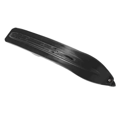 Polaris Snowmobile Black Composite Plastic Skis Ebay