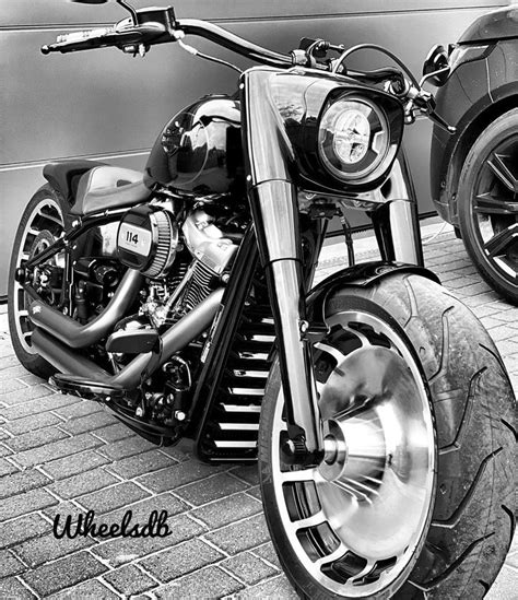 Classic Harley Davidson Fatboy Motorcycle