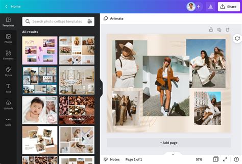 photomontage design  image montages  canva