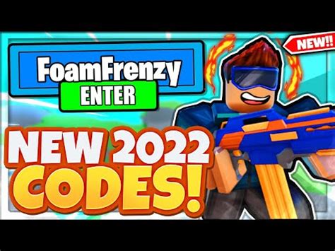 All New Secret Op Codes In Roblox Foam Frenzy Codes Youtube