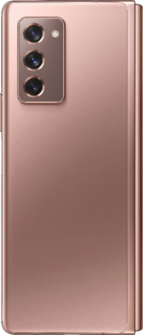 Customer Reviews Samsung Galaxy Z Fold2 5G 256GB Mystic Bronze AT T