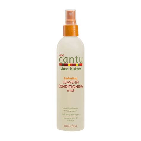 Cantu Shea Butter Hydrating Leave In Conditioning Mist 237ml Spray