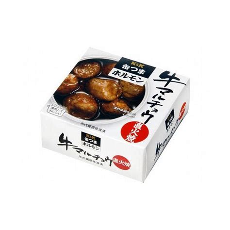 まとめ買い Kandk 缶つまホルモン 牛マルチョウ 直火焼 60g X6個セット 食品 まとめ セット セット買い 業務用 代引不可 Qk