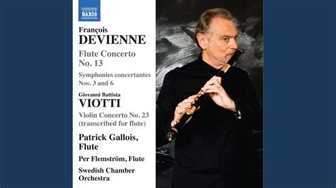 Violin Concerto No 23 In G Major G 98 Arr F Devienne For Flute