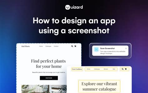 How To Design An App Using A Screenshot Uizard