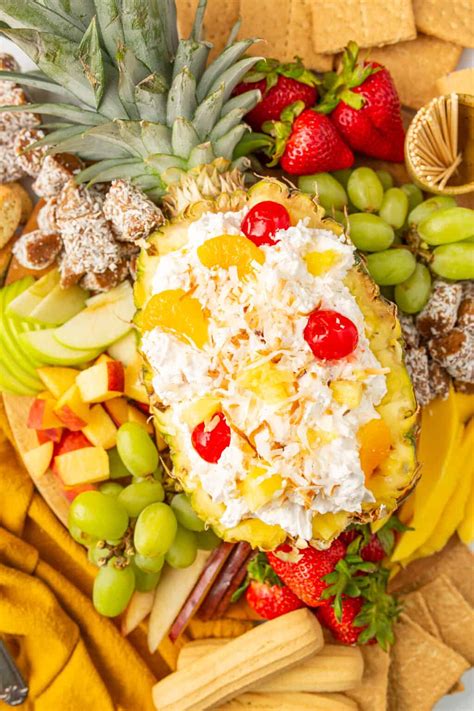 Easy Pina Colada Fruit Dip Noshing With The Nolands