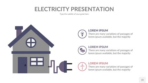 Electricity Powerpoint Presentation Template Presentation Templates