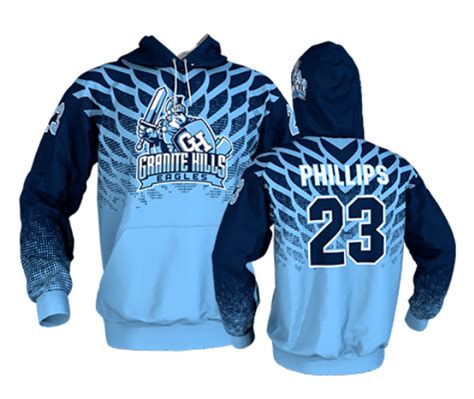 Sublimated Hooded Fleece Sweatshirt Smack Sportswear