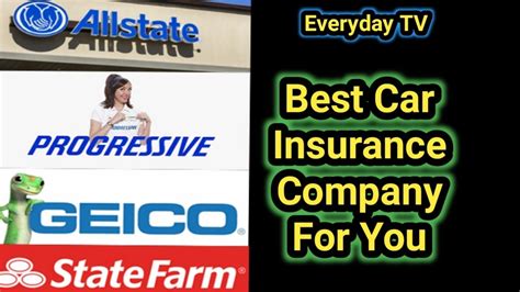 Allstate Geico State Farm And Progressive Car Insurance Comparison Best