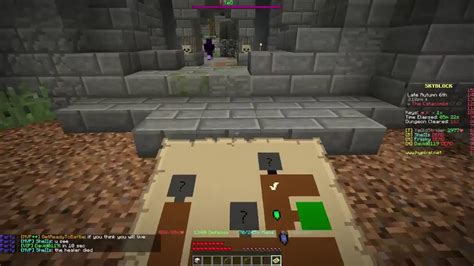 Hypixel Skyblock Dungeons Floor 4 Thorn Grinds YouTube