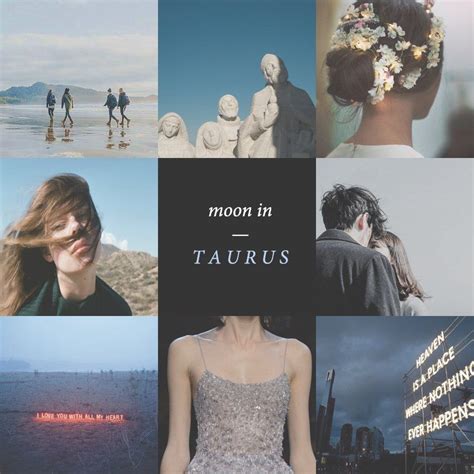 Aesthetics For Taurus Moon Horoscope Taurus Zodiac Star Signs Zodiac