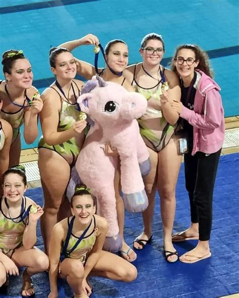 Viterbo Buone Le Prestazioni Delle Ragazze Dello Stadio Del Nuoto Fin