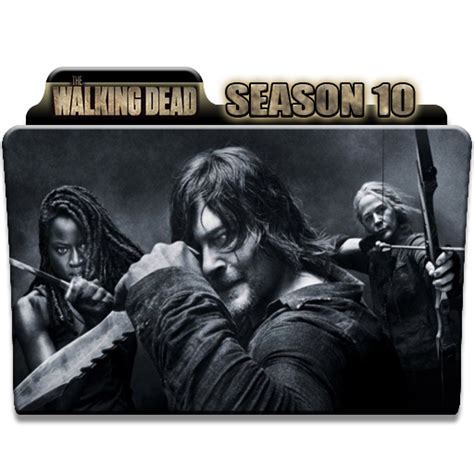 The Walking Dead Season 10 Folder Icon By Alicegirl77 On Deviantart