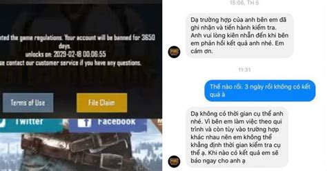 Nam Blue bị ban account thì được mở ngay dân thường PUBG Mobile thì