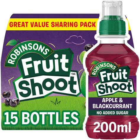 Fruit Shoot Apple And Blackcurrant Kids Juice Drink 15 X 200ml Kids