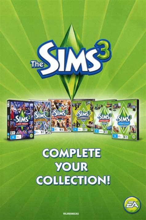 The Sims 3 Generations 2011 Box Cover Art Mobygames