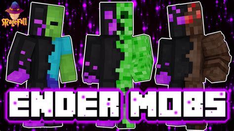 Ender Mobs By Magefall Minecraft Skin Pack Minecraft Bedrock