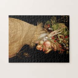 Arcimboldo Summer Puzzle Zazzle