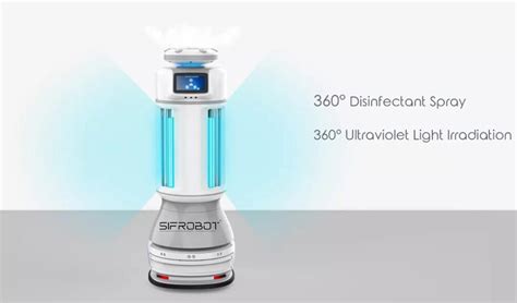 Intelligent Autonomous Uvc Disinfection Robot Sifrobot Sifsof