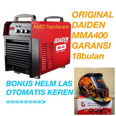 Jual DAIDEN MMA400 Mesin Trafo Las Inverter Welding Machine MMA 400