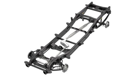 3d Hd Pickup Truck Chassis 4wd Ifs Part Cgtrader