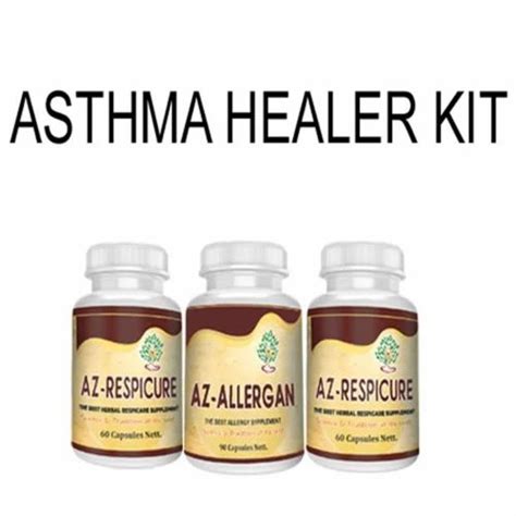 Herbal Ayurvedic Medicine For Asthma Asthma Healer Kit Packaging Size