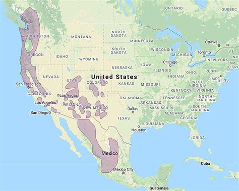 Northern Spotted Owl Habitat Map