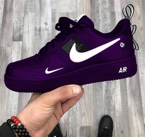 Custom Air Force 1 Purple White In 2024 Nike Shoes Women Fashion Sneakers Fashion Nike