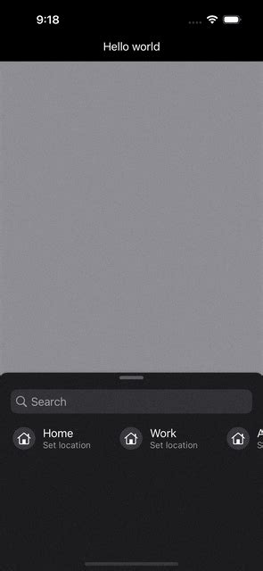 Remove Extra Space And Fix Offset At Top Of Search Bar In Sheet Swiftui