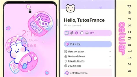 Personaliza y organiza tu celular súper bonito con esta aplicación