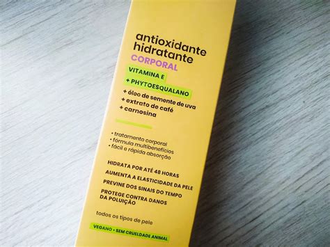 Resenha Antioxidante Hidratante Corporal Sallve Guia Do Skincare