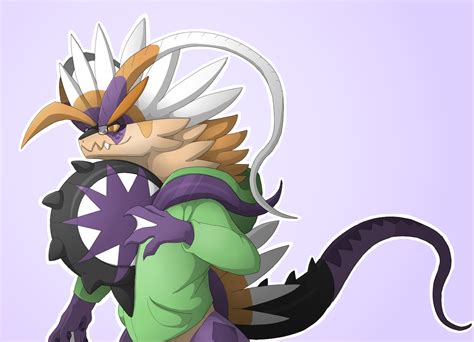 207130 Safe Artist Fuckinferret Oc Oc Only Fictional Species Koraidon Legendary Pokémon