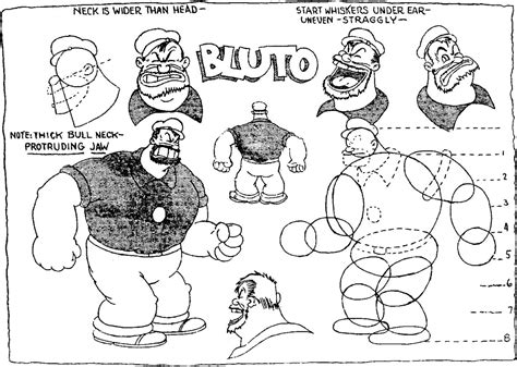 Model Sheets 1920s 30s And 40s Character Design Animation Cartoon