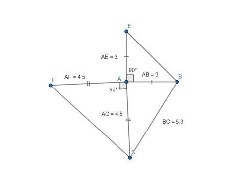 Construire Un Triangle ABC Tel Que AB 3 Cm BC 5 3 Cm AC 4 5 Cm