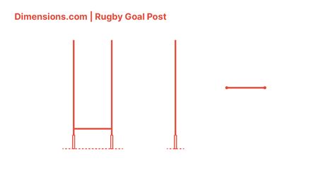 Rugby Goal Post Dimensions Drawings Dimensions