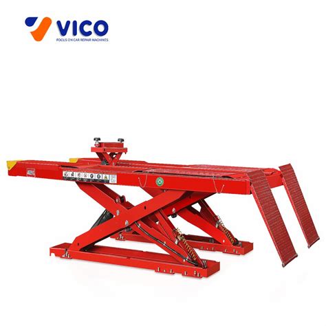 Scissor lift for Wheel Alignment -On ground install – Vico Car Repair ...