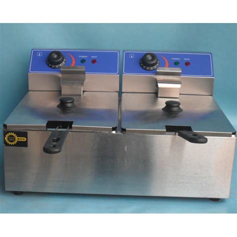 Electric Deep Fryer 2 Tanks 6l 6l Double Tank Tv And Home Appliances