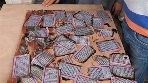 Sacrilege In Tarn Taran Torn Pages Of Gutka Found In Drain