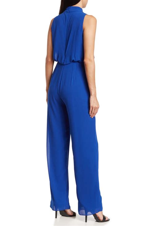 Marina Chiffon Halter Neck Sleeveless Jumpsuit Nordstromrack